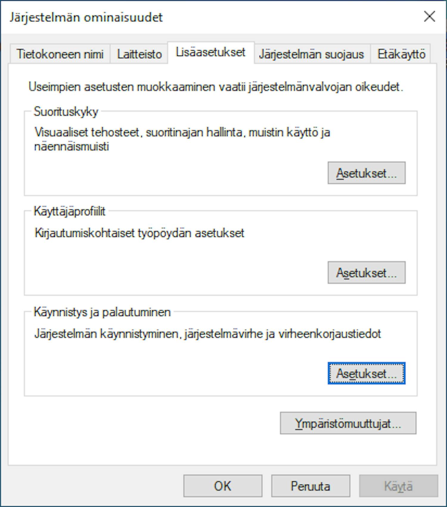 Vaihe 2: Laita Windows kirjaamaan virheet